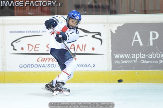 2016-01-23 Chiavenna-Hockey Milano Rossoblu U14 1827 Simone Battelli